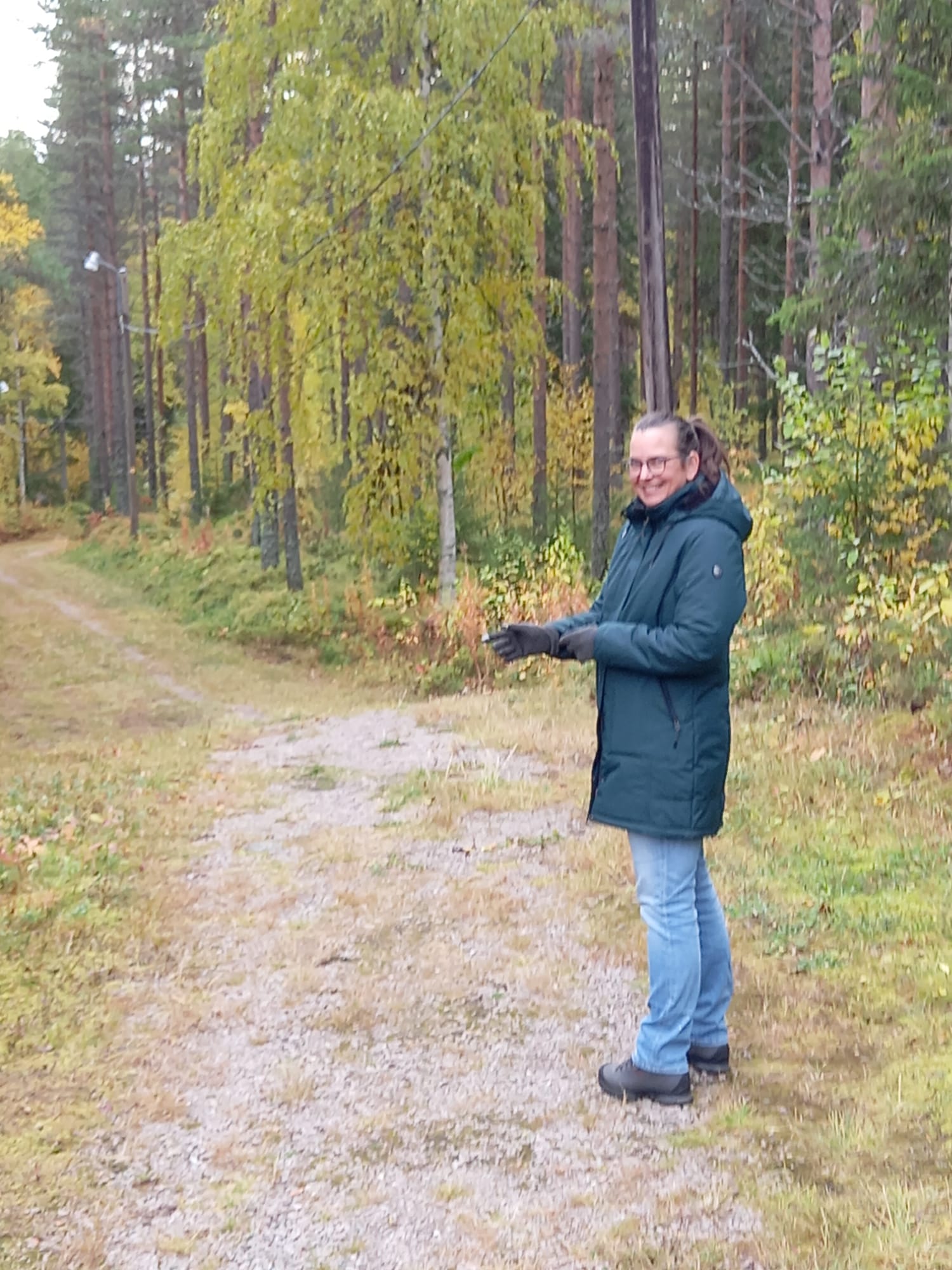 Gaby op vakantie in Zweden, 2021